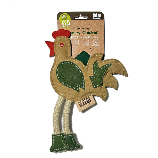 Eco Dog Toys from Miro and Makauri - Chadley Chicken