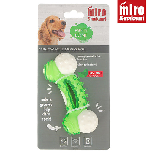 Miro & Makauri  - Minty Bone - Dog Dental Toy