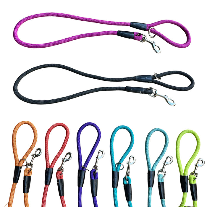 Rope Dog Leads - the Miro & Makauri "Oscar" Regular Grip w Trigger Hook