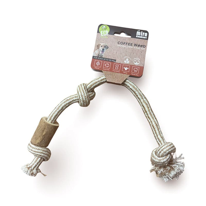 Coffee Wood - Chew N Tug Toy (2 Sizes)