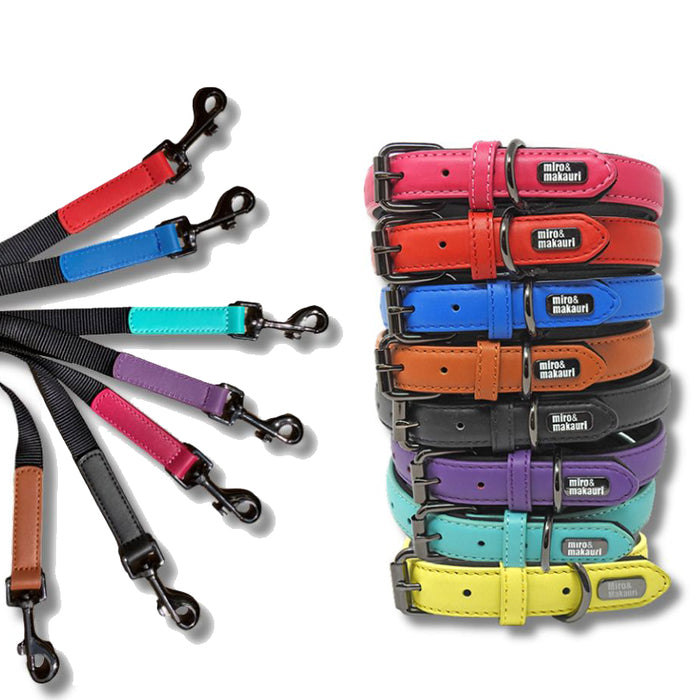 "Bundle Offer Price!!" 10% off "Milford Leather Collars & Leads.