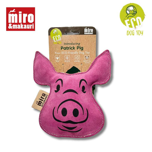 patrick pig toy with Logos