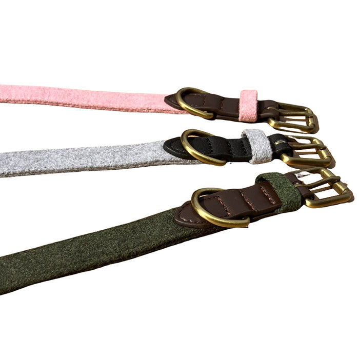 Miro & Makauri 'Nordic Designs' "Wool Felt Dog Collars