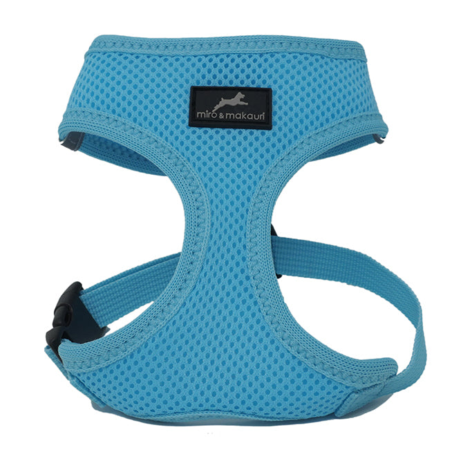 MIro & Makauri Classic Air Mesh Harness in Aqua Blue