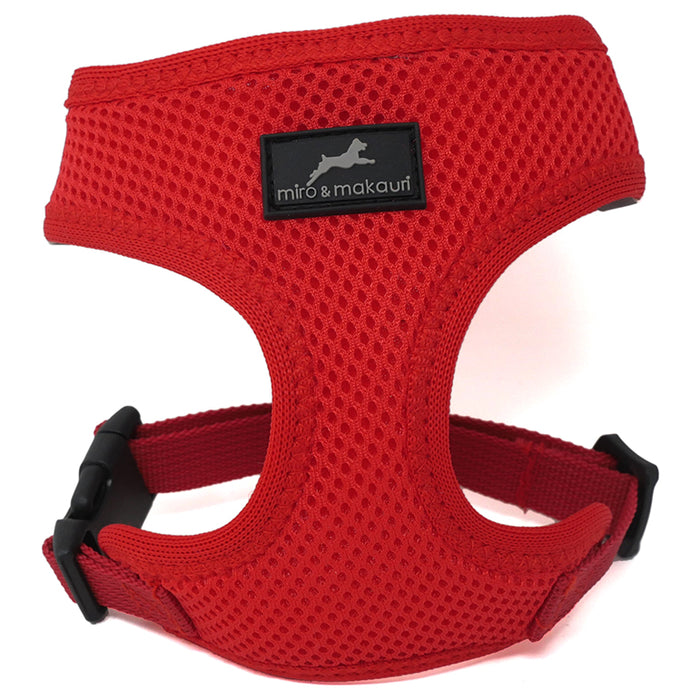 MIro & Makauri Classic Air Mesh Harness in Red
