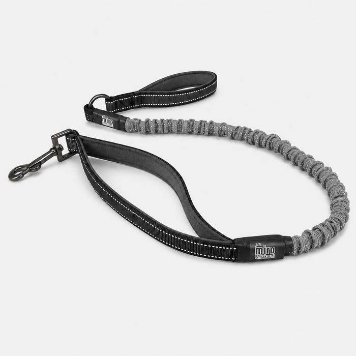 Bungee Dog Lead with Traffic Grip  - Miro & Makauri Anti Shock 115cm