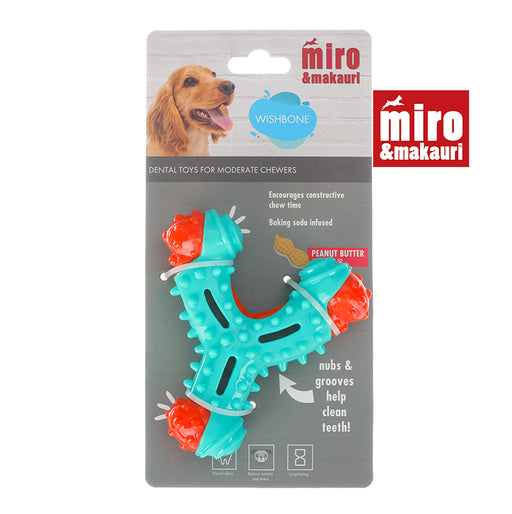 Dog Dental Toys - Miro & Makauri 'Wish Bone' 