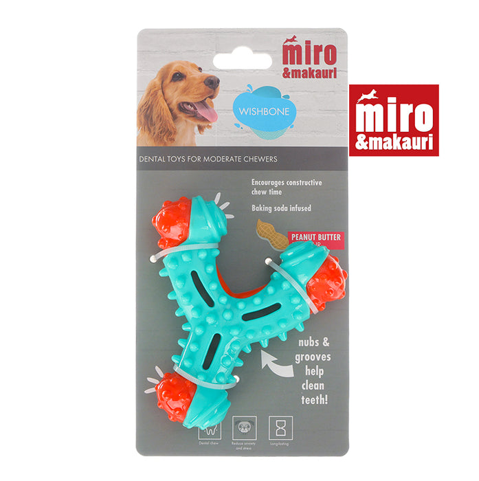Dog Dental Toys - Miro & Makauri 'Wish Bone' 