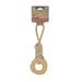 Coffee wood dog chew - Natural Chew N Tug Toy