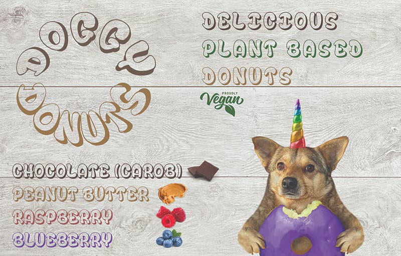 "NEW"  Maks'Patch Doggy Donuts