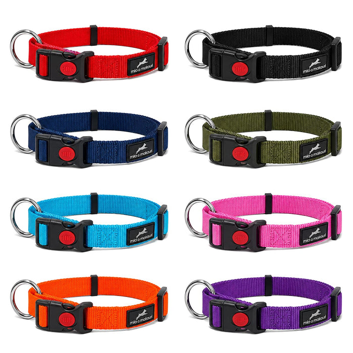 Miro & Makauri Nylon Safety Dog Collars - The Belay Range