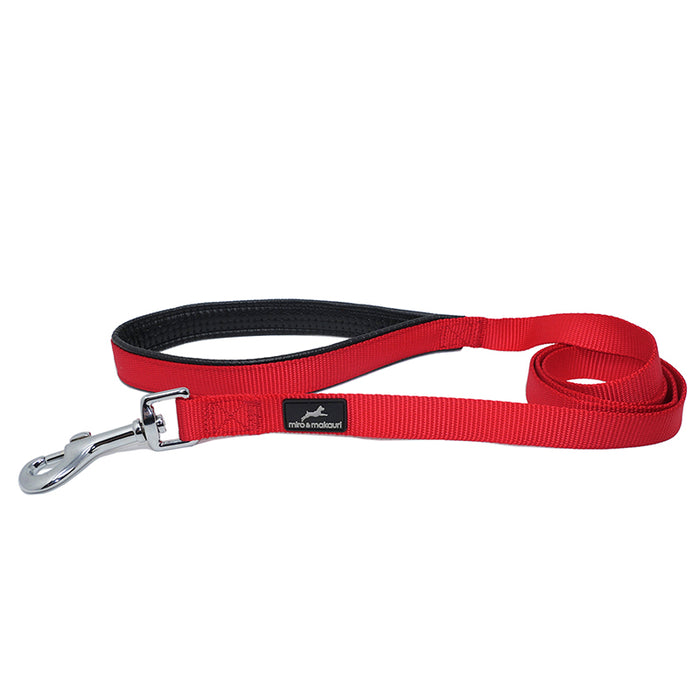 Nylon Dog Leads with Padded Handle - the 'Miro & Makauri' Belay Leads