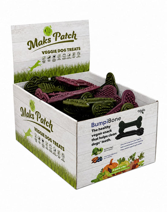 Vegan Dog Chews -  the Maks Patch 'BumpiBone'
