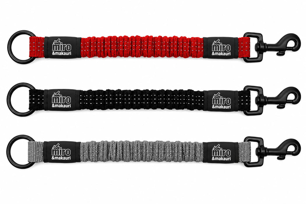 Bungee Dog Lead - Miro & Makauri Anti Shock lead attachment 30cm