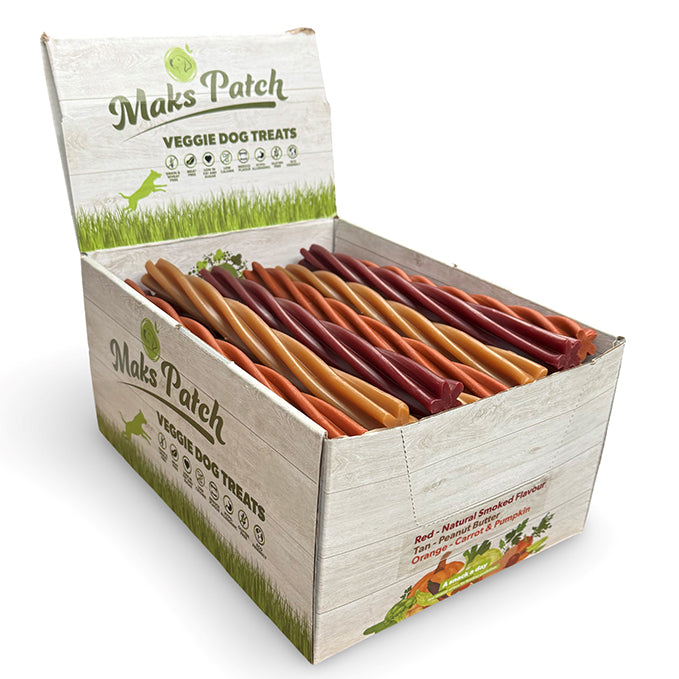 "NEW"  Maks'Patch Vegan Jumbo Twist Sticks