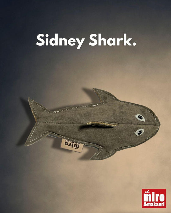 Eco Dog Toys By Miro & Makauri - Sidney Shark