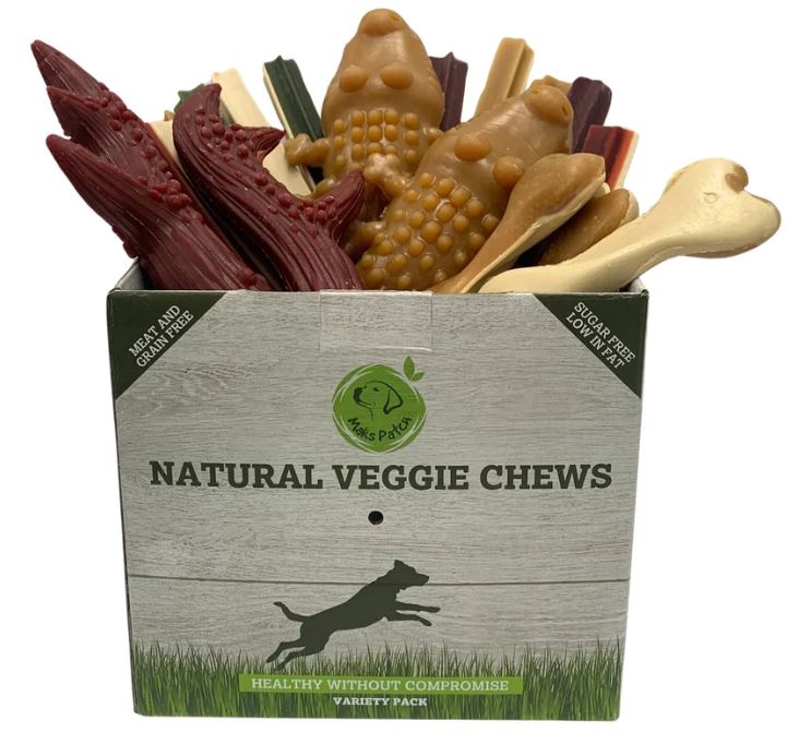 Maks Patch Vegan Dog Treats -  Variety Gift Packs - 3 Sizes