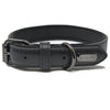 Milford Leather Dog Collar in Black