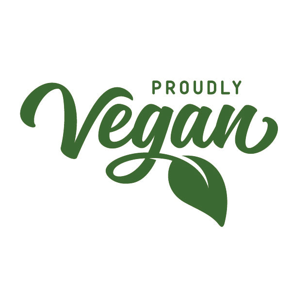 proudly vegan