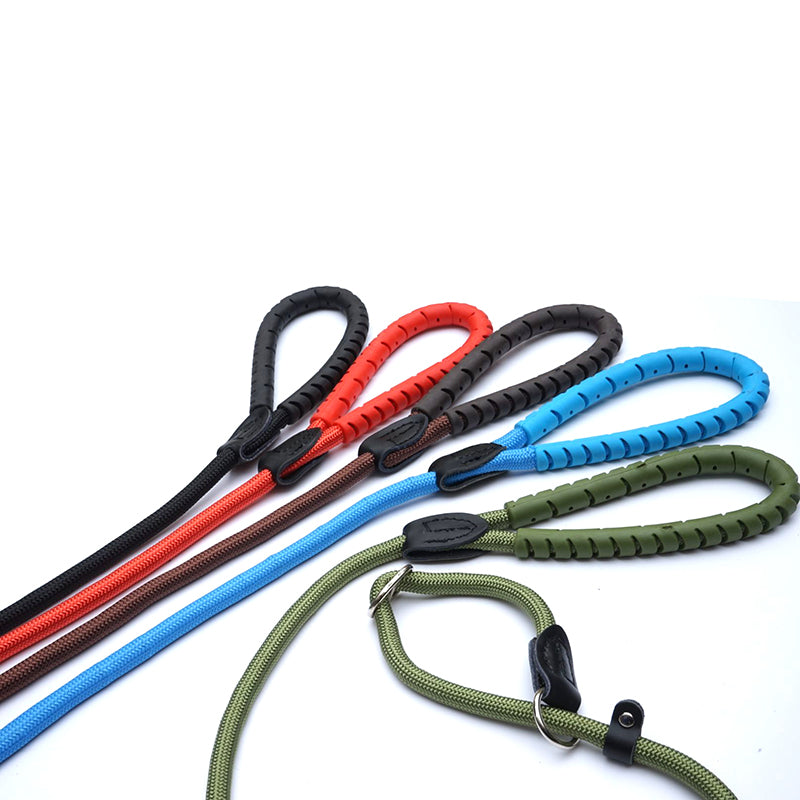 RUBBER HANDLE GRIP - Slip Lead with Figure 8 Training Aid. - Miro&Makauri