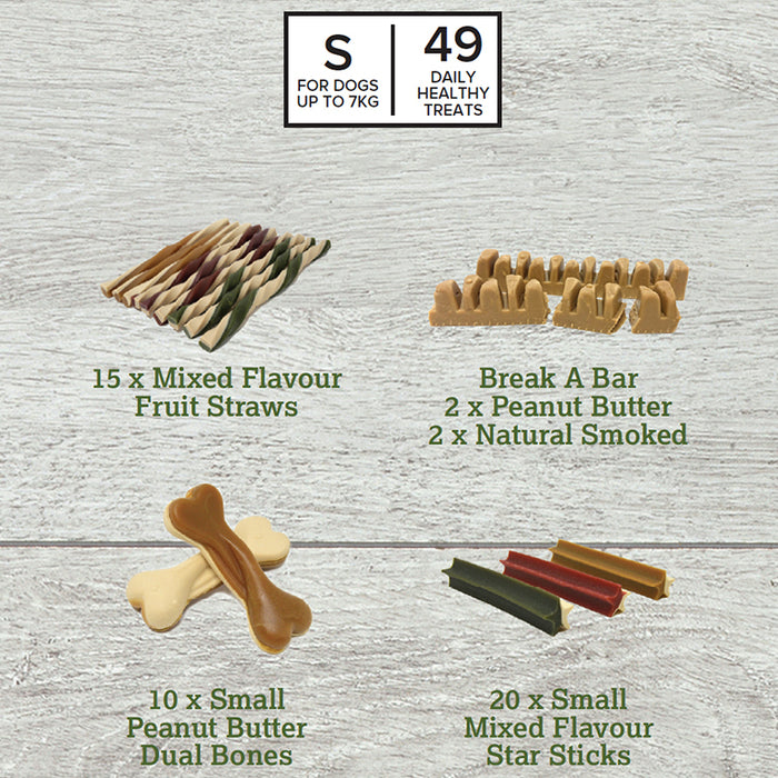 types of treats in Small variety box