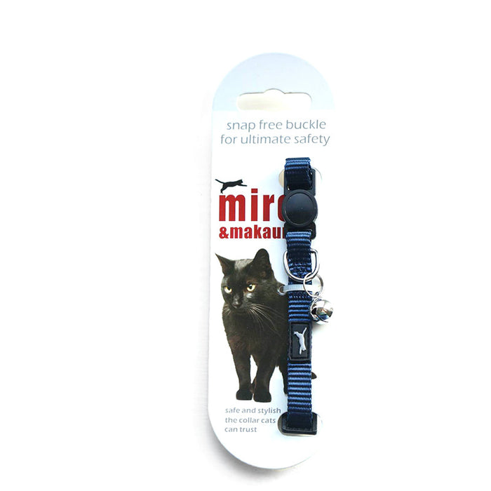 Nylon Cat Collars with snap free buckle - Miro&Makauri