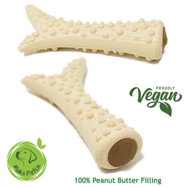 Vegan Peanut butter filled antler