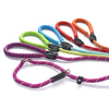 RUBBER HANDLE GRIP - Bright Colours. Reflective Thread, Slip Lead with Figure 8 Training Aid. - Miro&Makauri